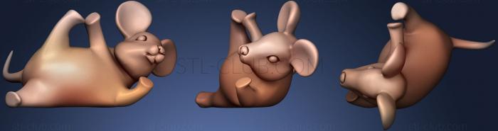 3D мадэль Mouse4 (STL)